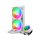 COOLER MASTER MasterLiquid 240 Core II White ARGB 2x120mm - 1333145 - zdjęcie 2